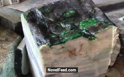 男子花1000万买来一块翡翠石 一刀切下去傻眼了!里面竟然是…