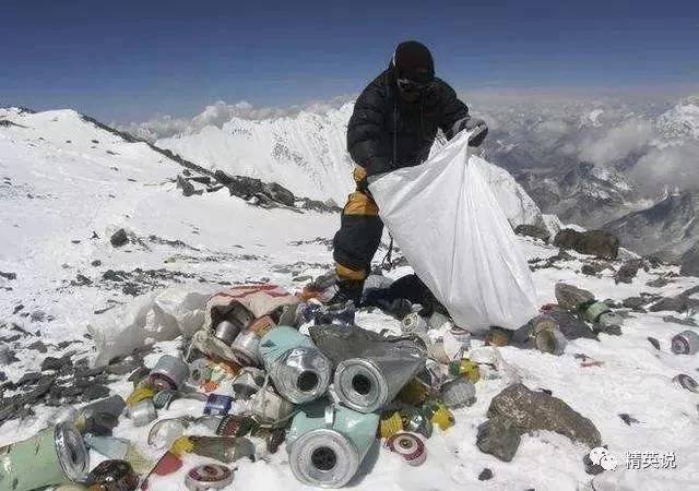 哭泣的喜马拉雅 漫山垃圾​覆盖世界最高巅