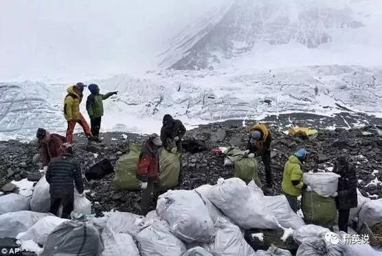 哭泣的喜马拉雅 漫山垃圾​覆盖世界最高巅