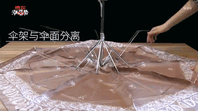 旧雨伞别扔 剪一刀秒变实用的宝贝 太有趣了