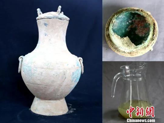 陕西发现秦人墓葬 出土完整铜剑及透明液体!
