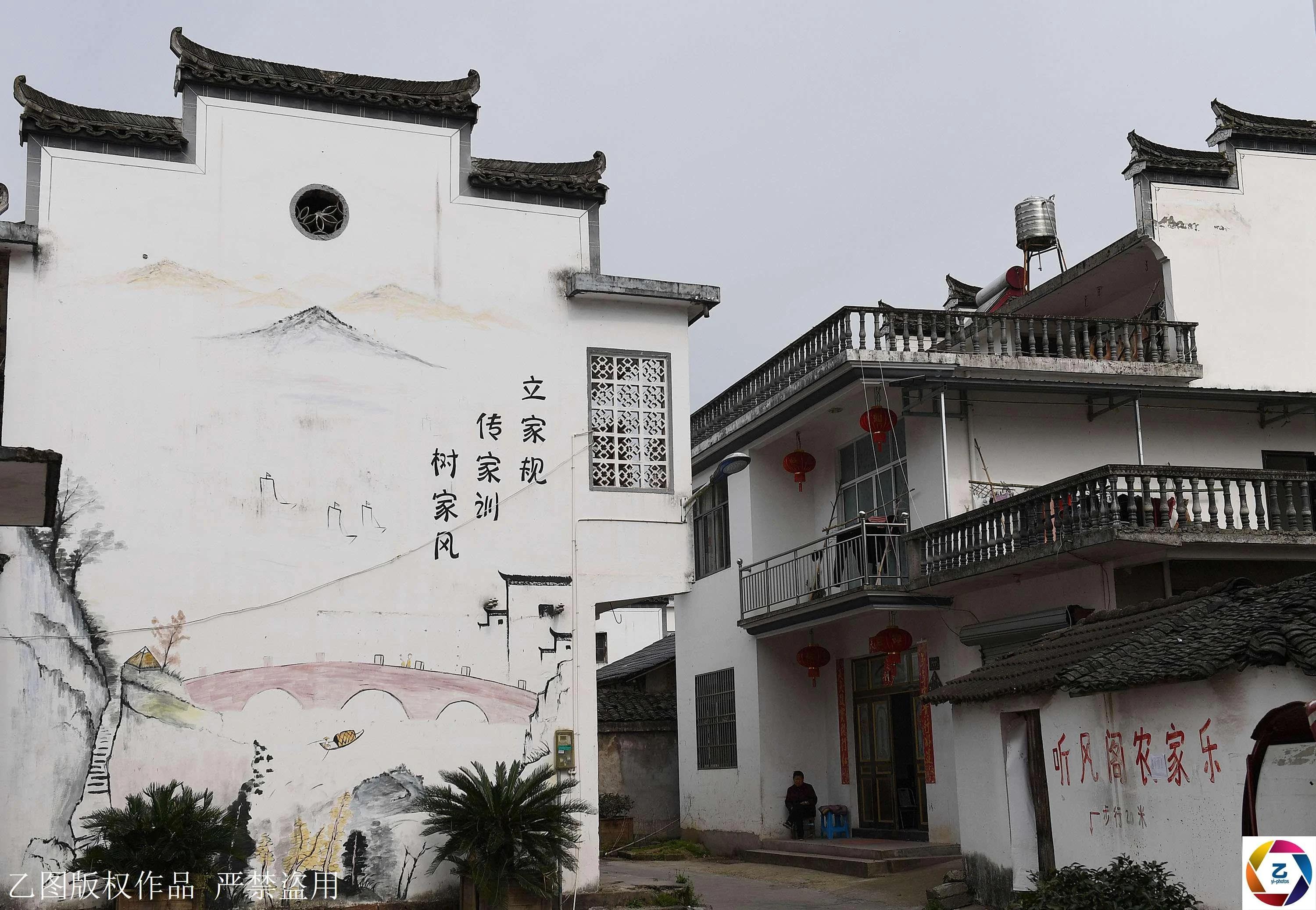 500年古村满是八卦图形 村口现360亩八卦油菜花海!