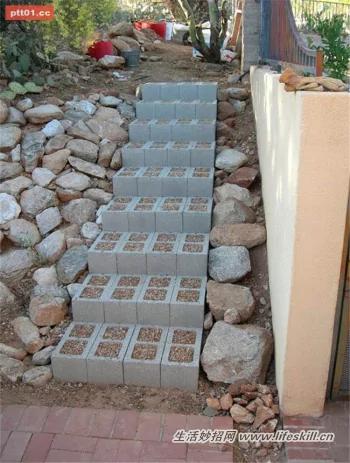 空心磚的創意用法