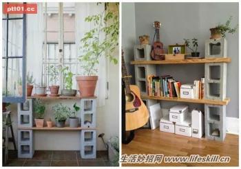 空心磚的創意用法