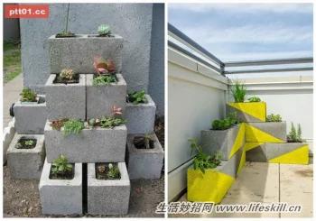 空心磚的創意用法