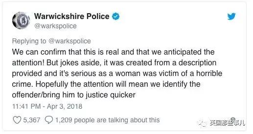 英国警方把嫌疑人的肖像画成这样子…在开玩笑嘛?