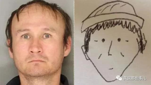 英国警方把嫌疑人的肖像画成这样子…在开玩笑嘛?