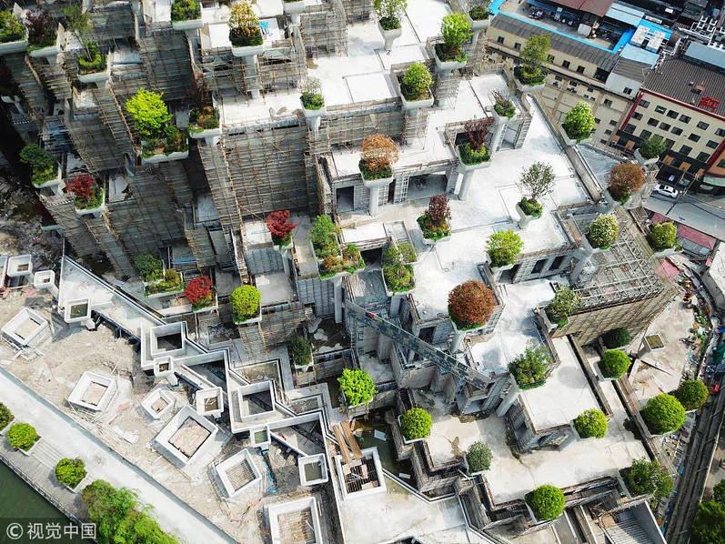 上海现“古巴比伦空中花园”!