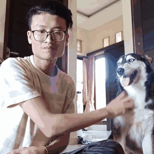 小哥捡回一只流浪狗 没想到10个月后竟脱胎换骨 变成这样了!