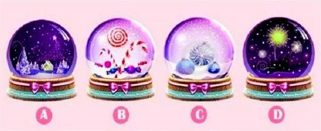4个水晶球选一个 测出你这一生注定是有钱人吗?