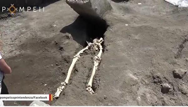 震撼骸骨出土 揭庞贝古城遭火山毁灭历史