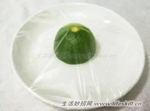 不切开柠檬 只取少许汁的方法