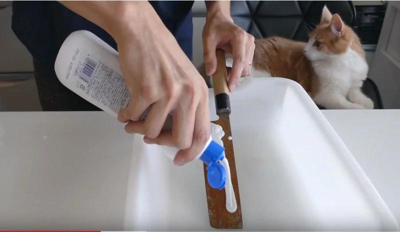 二手店买生锈菜刀 竟发生一生都见不到的事