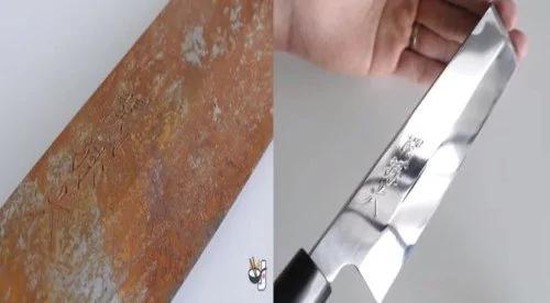 二手店买生锈菜刀 竟发生一生都见不到的事