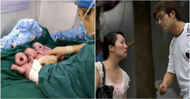 女孩生下三胞胎 有三个不同的爹 听到医生的解释 丈夫提出离婚!