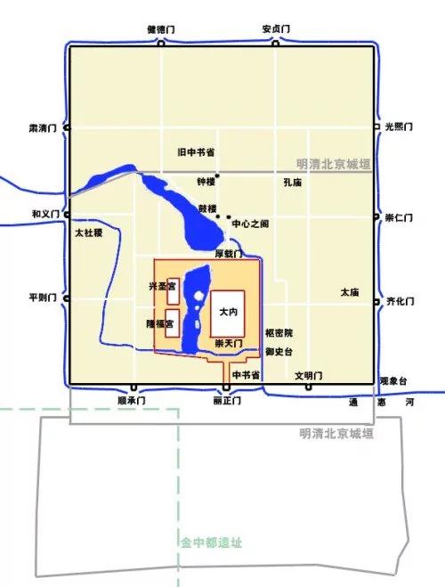 元大都格局为一盘大棋 奇僧设计暗藏玄机