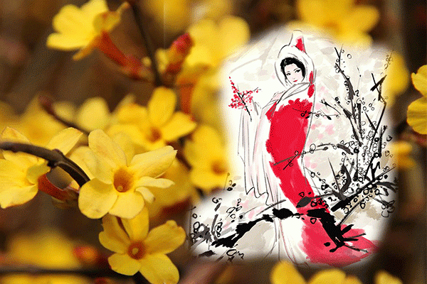 红楼梦:十二金钗与花 花即美人 美人如花 大观园 既是女儿国 又是百花园