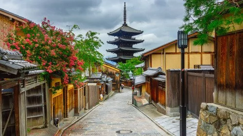 令人惊叹的日本 干净的街道独特的风情
