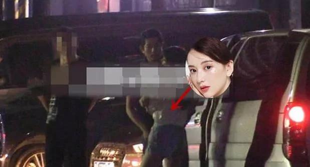 郭富城方媛深夜逛街好甜蜜