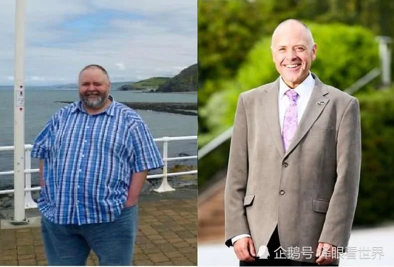 英国超重男子两年走了一万公里 狂减260斤