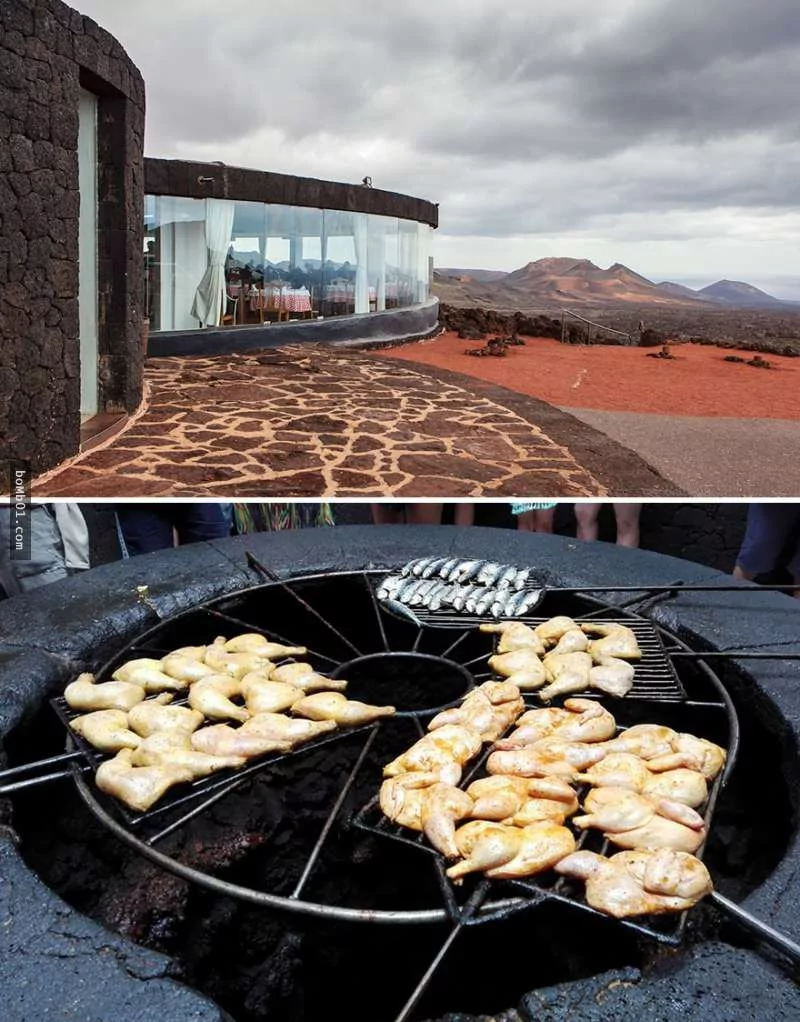 15间奇特的世界级美景餐厅 用火山来烤肉实在太酷了!