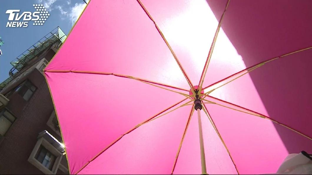 夏日“撑伞降温”颜色大有学问 医师实测“3分钟可降5°C”撑错颜色反而会变黑!