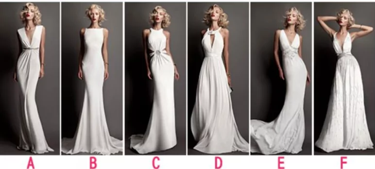 测试:你觉得哪一件礼服最美?测出你是什么个性的人!