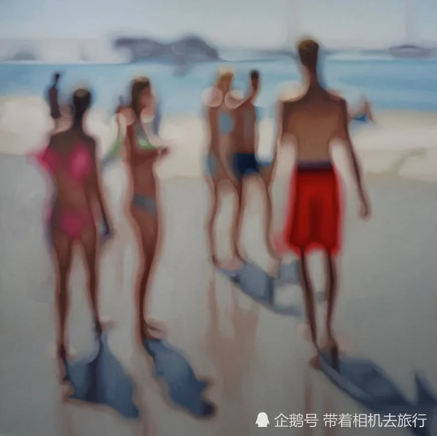 近视眼看到的世界什么样?这位画家决定带你体验一下