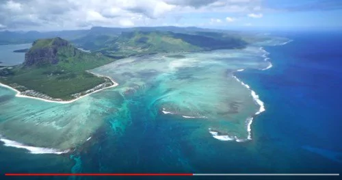 地球上最高的瀑布竟然隐藏在海底