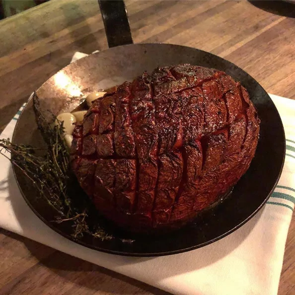 看着像牛肋排 满满肉汁流出来?竟是“烤西瓜”