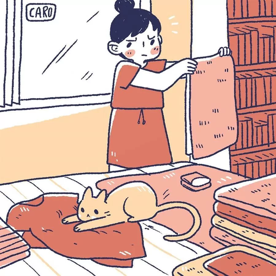 养猫后我再也不需要闹钟了!正妹插画家画出宠主的日常 每一张都超有感!