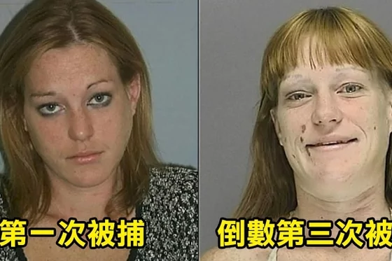 这名女子11年内“入狱37次” 照片纪录了她堕落的全过程 最后一次…