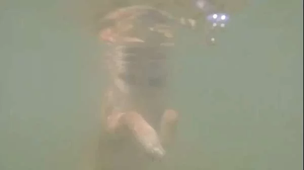 主人带柴柴到溪边玩水消暑 它敷衍的泳姿搭配一脸无辜的表情 笑翻网友!