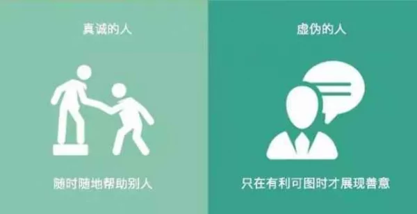 怎样判断一个人是真心诚意 还是虚情假意?