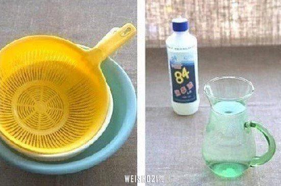 塑胶菜篮缝隙污垢难清洁?清水中加【它】泡一泡 快速变千净