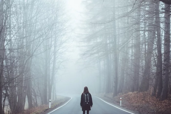 人生道路尽头的凶猛老虎