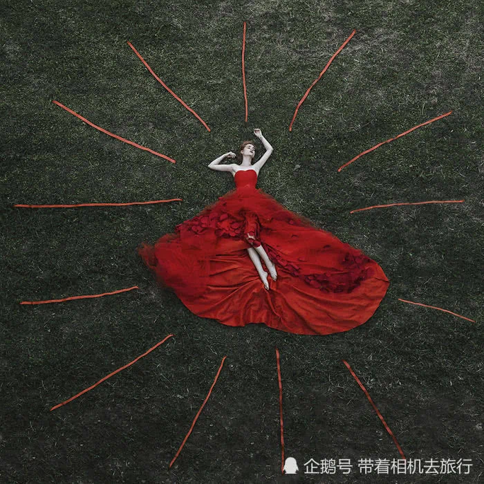 女孩的“深度”自拍 每一张照片都演绎一句哲理