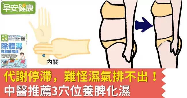 代谢停滞 难怪湿气排不出!中医推荐3穴位养脾化湿