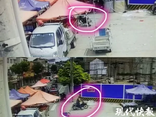 这小偷逃跑简直堪比“特工”!