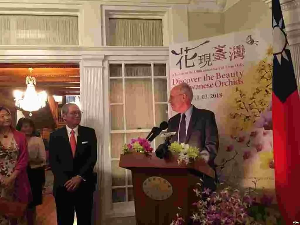 华盛顿双橡园举行 花现台湾 兰花展 阿波罗新闻网