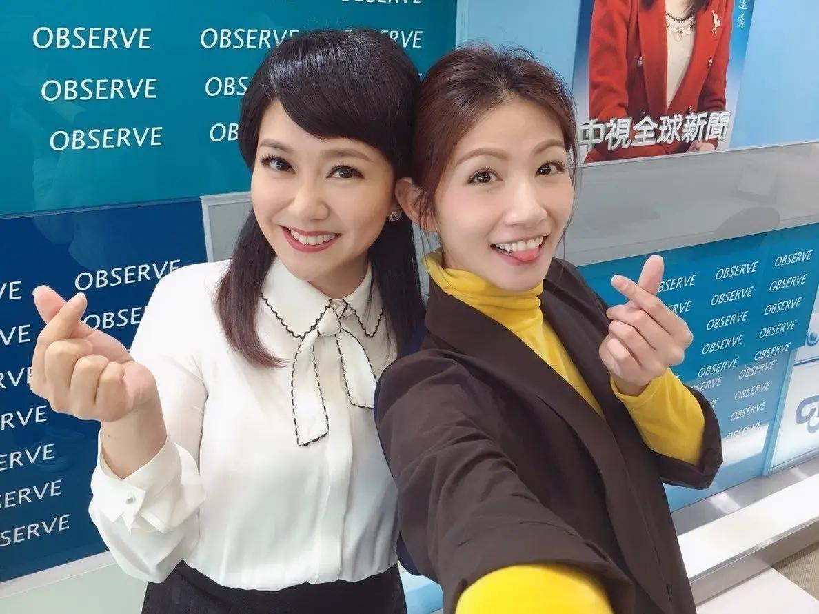 李千那(右)接受中视主播哈远仪专访。图／中视提供