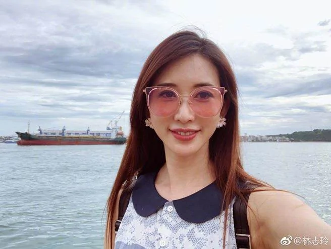 日网评选前16名台最美女星，林志玲仅排行第13。（图／翻摄自微博）