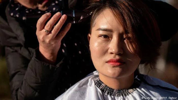 China Li Wenzu (Getty Images/AFP/F. Dufour)