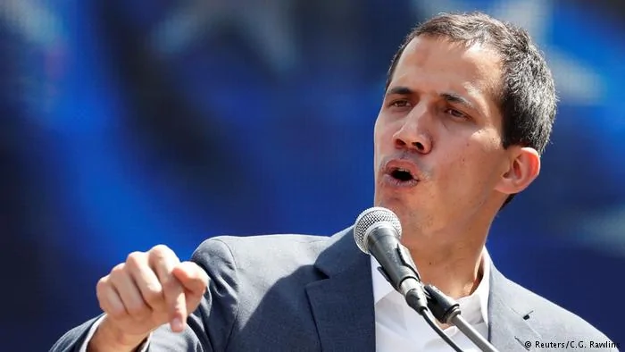 Venezuela Juan Guaido, Oppositionsführer & Interimspräsident in Caracas (Reuters/C.G. Rawlins)