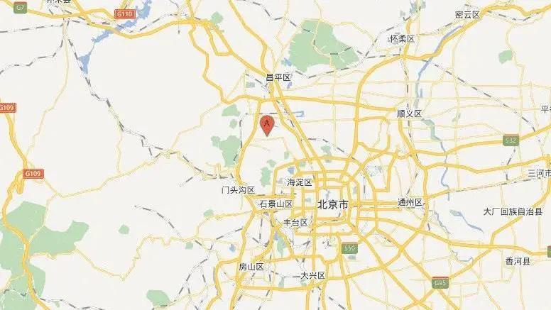 地震震央位於海淀區上莊鎮附近，座標為北緯40.08度，東經116.23度。香港0...