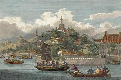 西方版画中18-20世纪初的老北京
