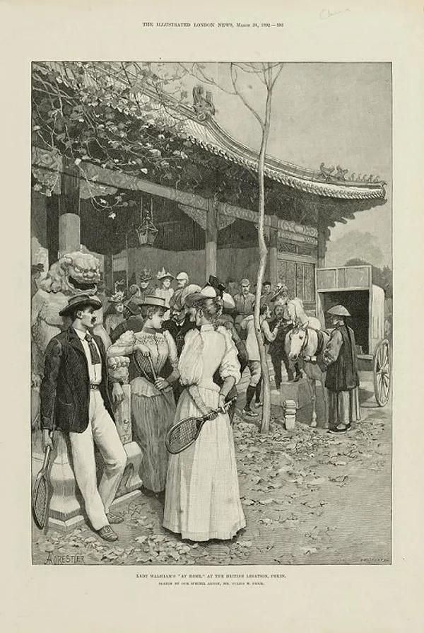 西方版画中18-20世纪初的老北京