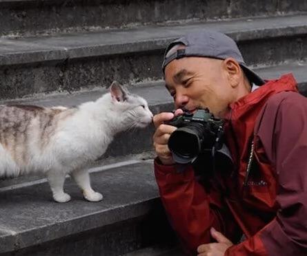 小奶猫不怕摄影师 一直往他头上爬 最后一幕让猫奴都超羡慕!