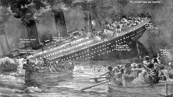泰坦尼克號沉船前的選擇！