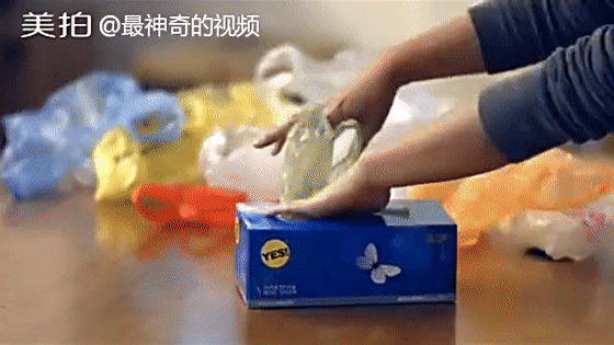 再也不怕废旧塑料袋把家里堆得乱糟糟啦!